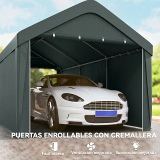 Carpa Garaje 3x6m PE Resistente