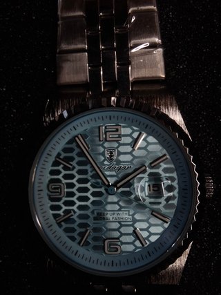 Reloj Poedagar Cuarzo Azul Sin Usar