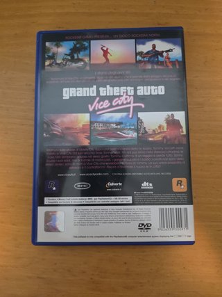 Grand Theft Auto Vice City PS2 Pal Ita CIB