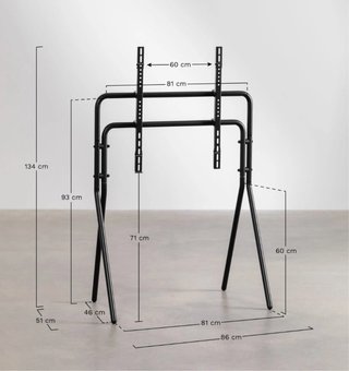 Soporte TV Negro