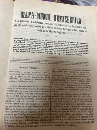 Cartografía Hispano Científico 1852