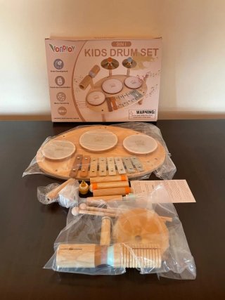 Set Batería Infantil 9 en 1 VanPlay