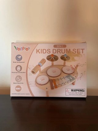 Set Batería Infantil 9 en 1 VanPlay