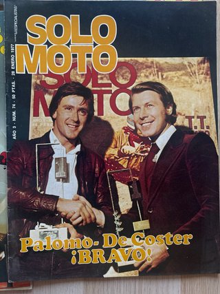 Lote 9 revistas Solo Moto (5€/unidad)