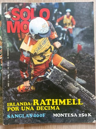 Lote 9 revistas Solo Moto (5€/unidad)