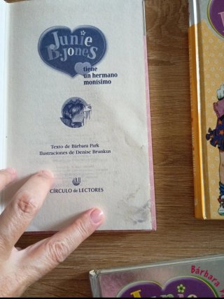 Lote 7 libros Junie B. Jones
