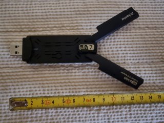 Adaptador USB WiFi 7 BE6500 Tribanda
