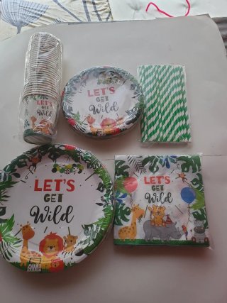 Kuego Vajilla Fiesta Infantil 30 Piezas