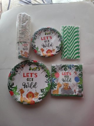 Kuego Vajilla Fiesta Infantil 30 Piezas