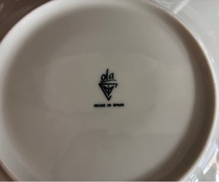 Vajilla OLA Diseño Blanco Porcelana