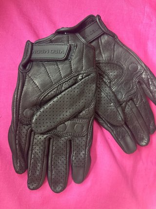 Guantes Moto Vieo Talla M Perforados