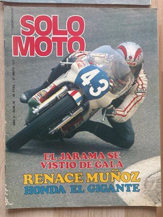 Lote 9 revistas Solo Moto (5€/unidad)