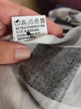 Blusa de cuadros para mujer