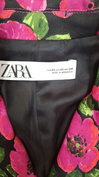 Vestido tipo americana Zara nuevo talla XS