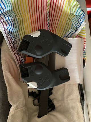 Carro Stokke Xplory con muchos accesorios