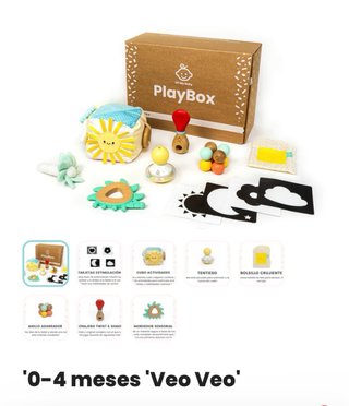Playbox Oh My Baby - “Veo veo” (0-4 meses)