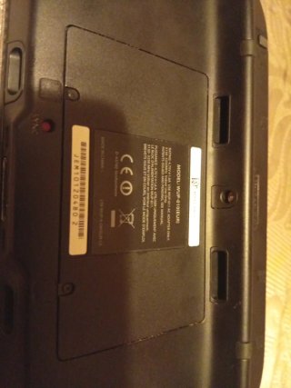Nintendo Wii U GamePad Negro