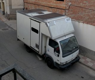 Nissan Cabstar camper homologado vivienda