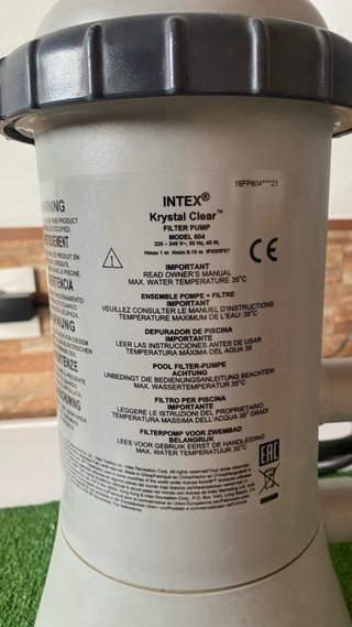 Depuradora Intex Piscina