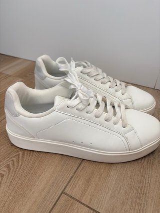 Zapatillas Pull&Bear Blancas Talla 38