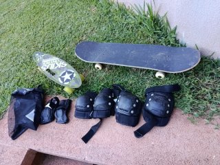 Patinetes y protecciones talla M