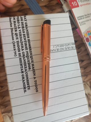 Bolígrafo Montblanc Meisterstück Dorado Vintage