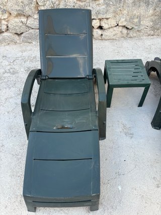 Par de Tumbonas Verdes