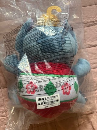 Peluche Stitch Navideño Mediano
