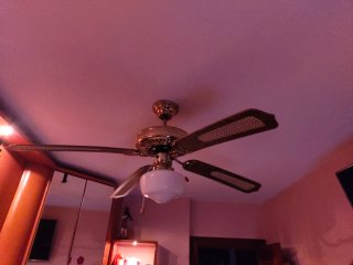 Ventilador de techo 132cm con luz