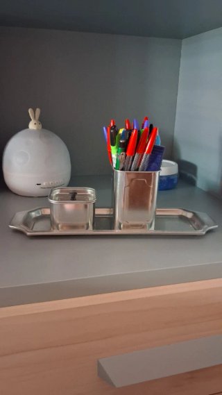 Lámpara, Papelera y Lapicero IKEA