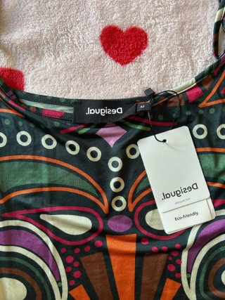 Vestido estampado M