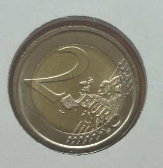 Moneda 2€ David Bowie 75 Aniversario