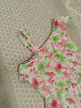 Mono pantalón niña flores