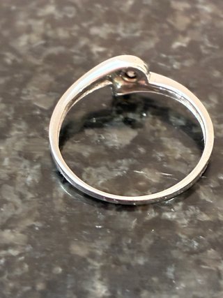 Anillo Oro 18k Diamante Natural 0.10Ct