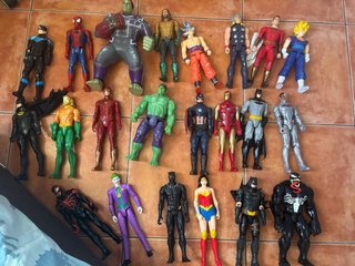 Figuras de Acción Superhéroes Marvel DC