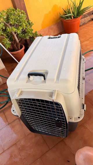 Transportín Perro 90cm Beige/Gris