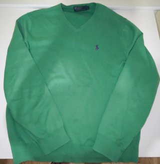 Jersey Polo Ralph Lauren Verde Talla L