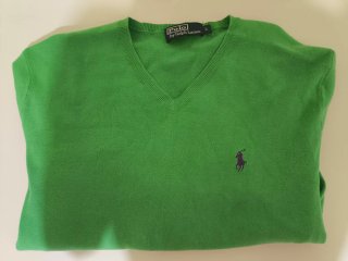 Jersey Polo Ralph Lauren Verde Talla L