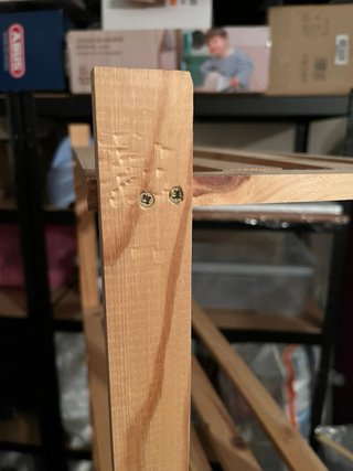 Estantería de madera 5 baldas