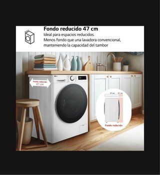 Lavadora Secadora LG 9kg + 5kg