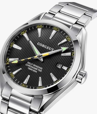 Reloj Corgeut Automático. Homenaje Omega Aqua.