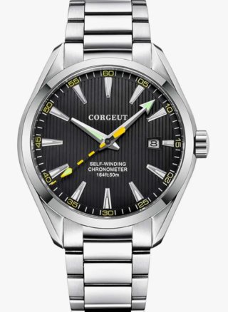 Reloj Corgeut Automático. Homenaje Omega Aqua.