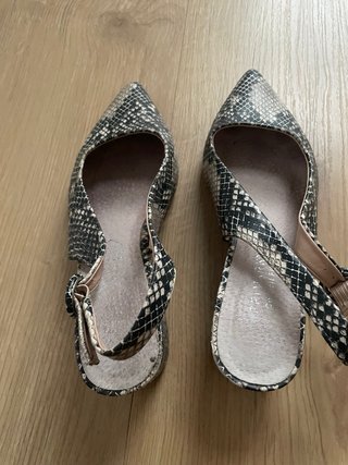 Zapatos tacón animal print