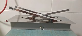 Lámpara LED Techo/Pared Plata y Blanca