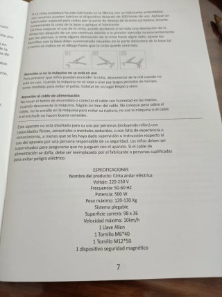Cinta de andar ECO-DE