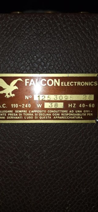 Amplificatore Falcon Electronics vintage