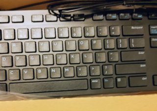 Tastiera Dell KB216 BK-ENG-INT USB Layout US