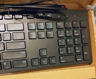 Tastiera Dell KB216 BK-ENG-INT USB Layout US