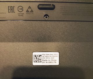Tastiera Dell KB216 BK-ENG-INT USB Layout US