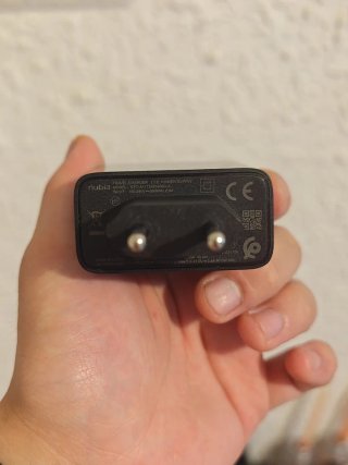Cargador Nubia 80w Negro con Cable USB-C
